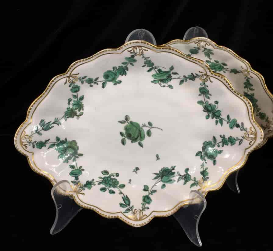 Pair of Chelsea-Derby serving dishes, C. 1770 -20422