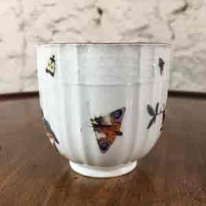 Meissen birds cup & saucer, oldozier moulded, c.1745 -24281