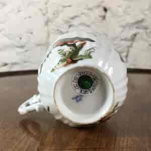 Meissen birds cup & saucer, oldozier moulded, c.1745 -24285