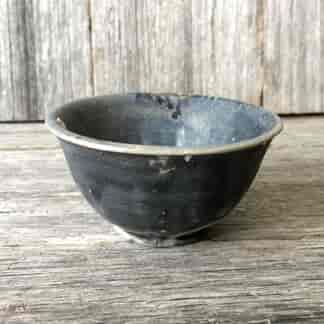Hoi An Shipwreck: Vietnamese deep blue glaze wine cup, C. 1480. -0