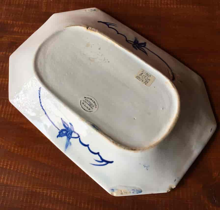 Bow serving dish, Peony & Willow, C. 1760 -19467
