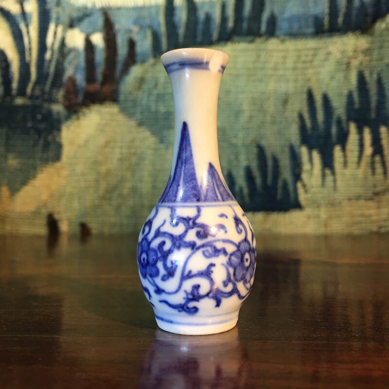 Miniature Chinese vase, from the Hatcher shipwreck, C. 1645 -28816