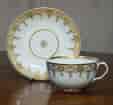 Swansea Porcelain cup saucer