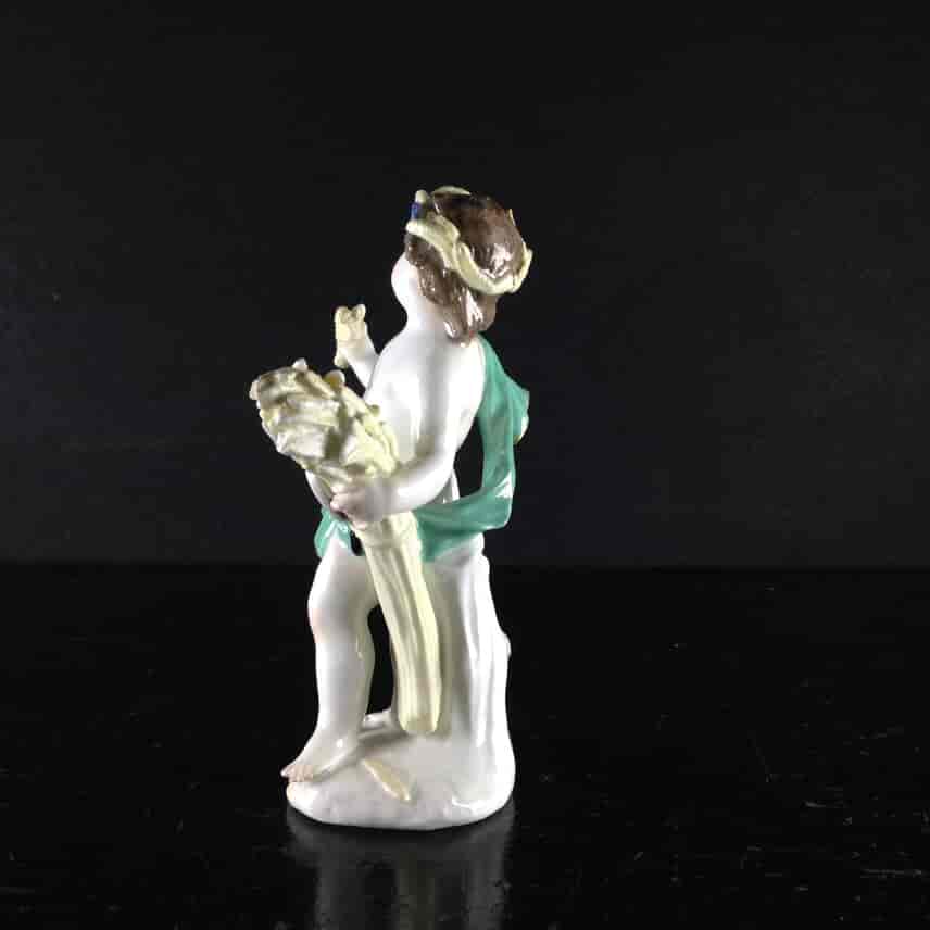 Meissen figure of a boy as Summer, by J J Kaendler, c. 1755 -1966