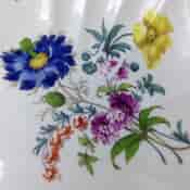 Meissen lobed bowl, deutscheblumen flowers, c.1755 -2034