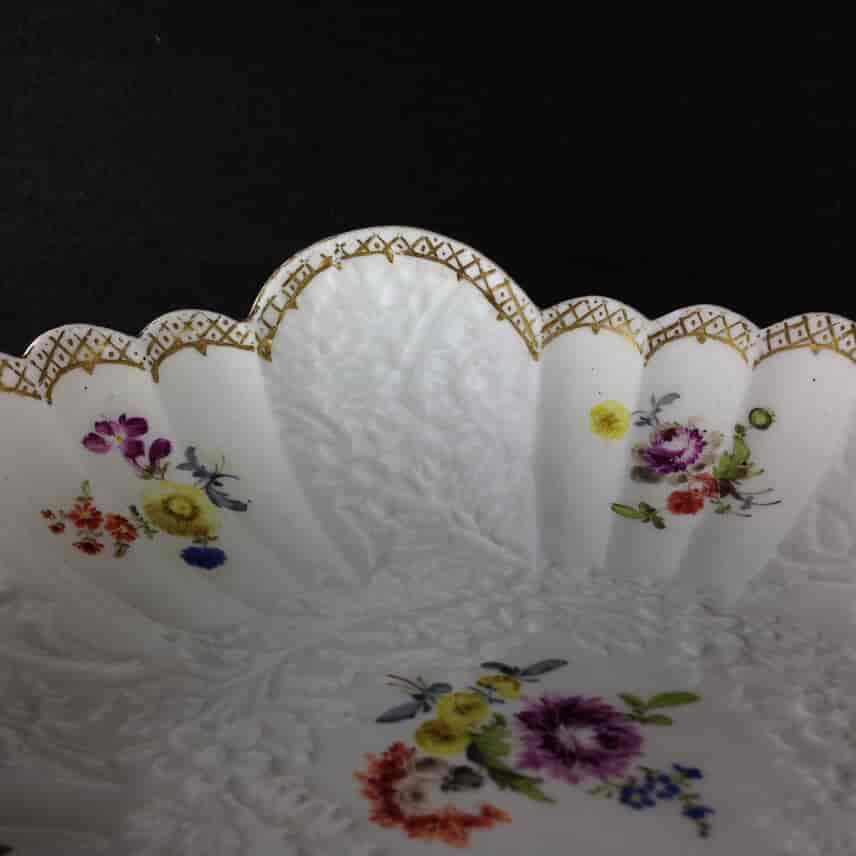 Meissen bowl with Gotzkowsky moulding, c. 1765 -2049