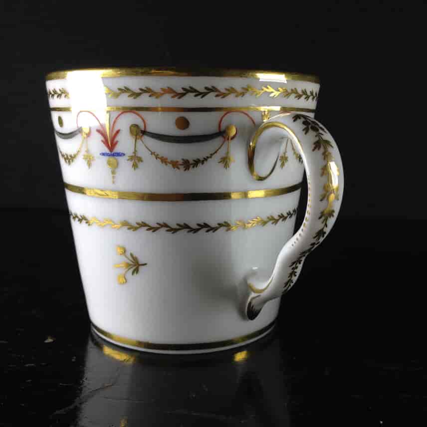 La Courtaille coffee cup & saucer, circa 1790 -2102