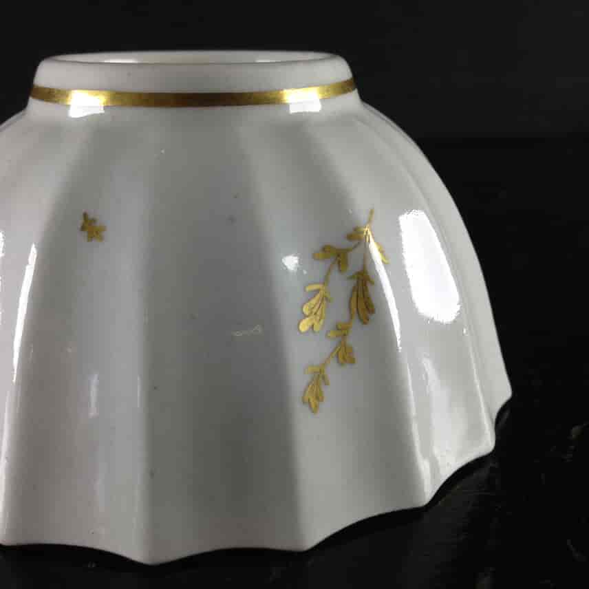 Worcester teabowl, Giles decorated with gilt flowers, C. 1770 -2111