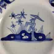 English delft plate with Chinoiserie, C. 1765 -2188