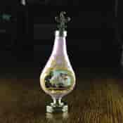 English enamel & sterling scent & vinaigrette, c. 1808 -2239