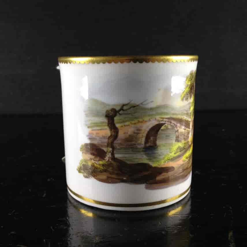 Spode coffee can, pattern 1926 - landscape, circa 1810-2395