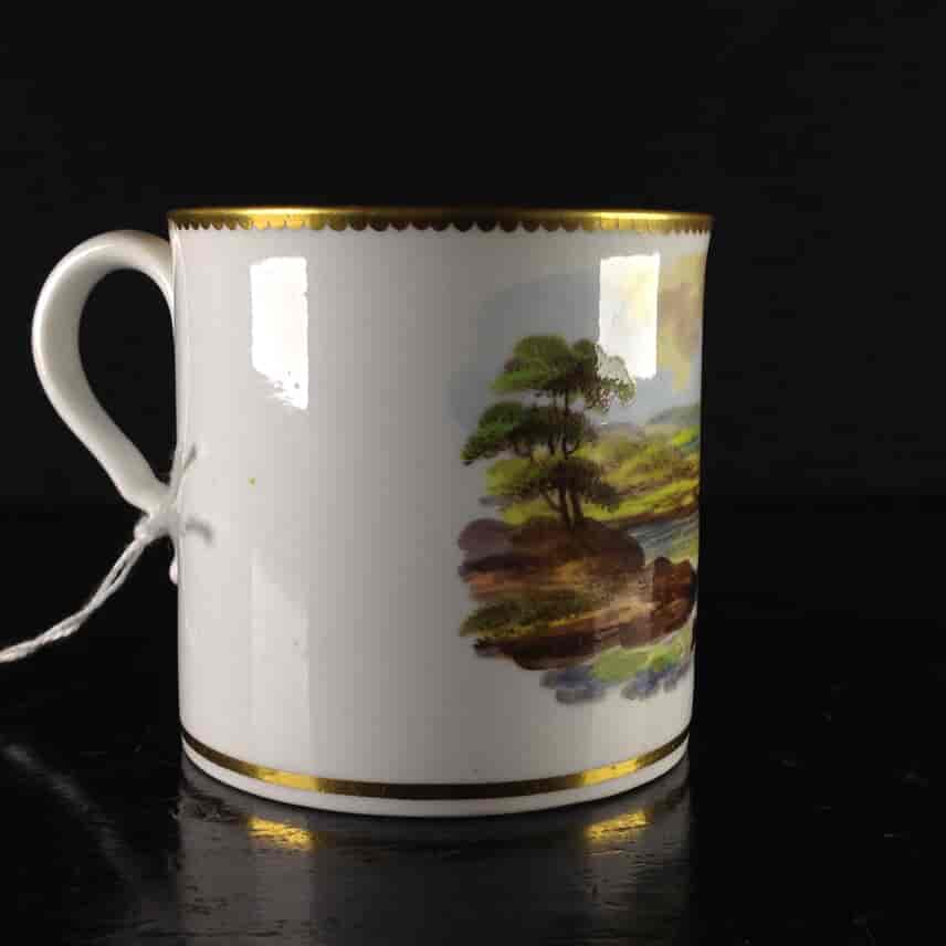 Spode coffee can, pattern 1926 - landscape, C. 1810-2407