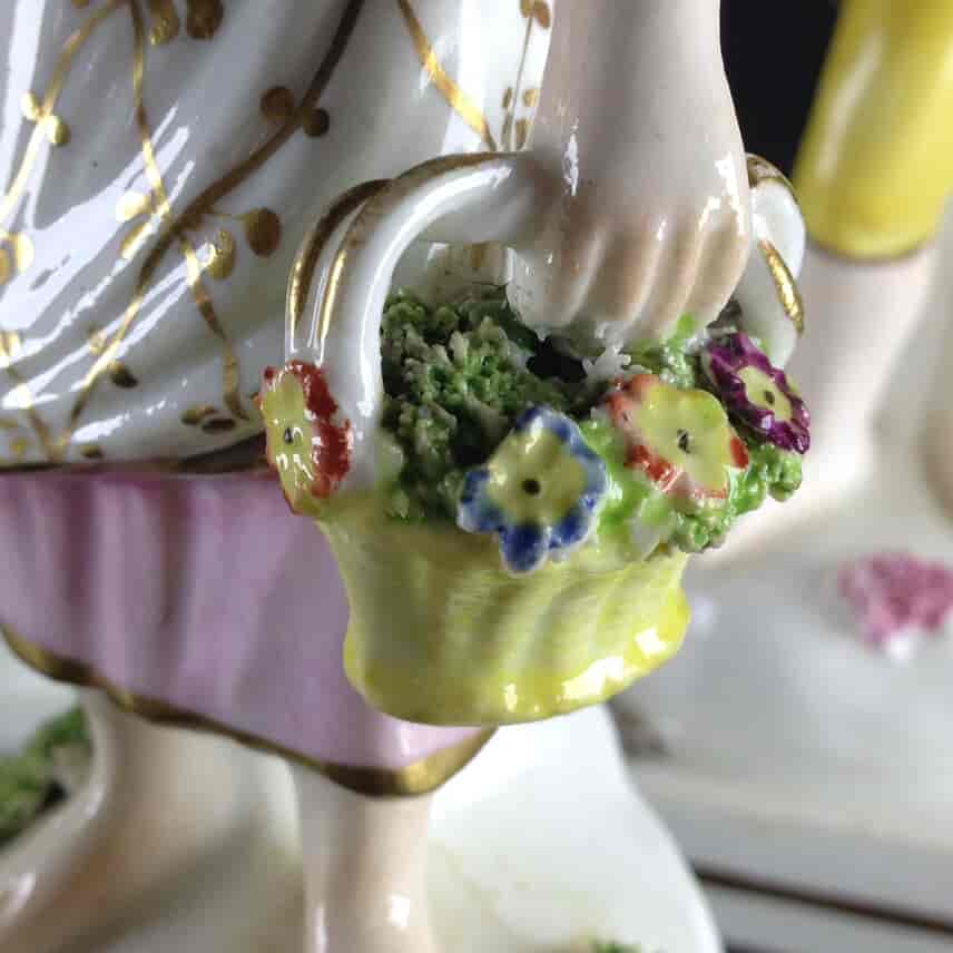 Staffordshire porcelain 4 seasons, possibly Lloyd of Shelton, C. 1835 -3158