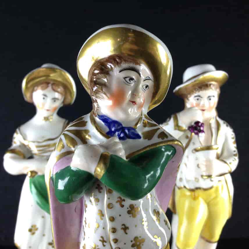 Staffordshire porcelain 4 seasons, possibly Lloyd of Shelton, C. 1835 -3160