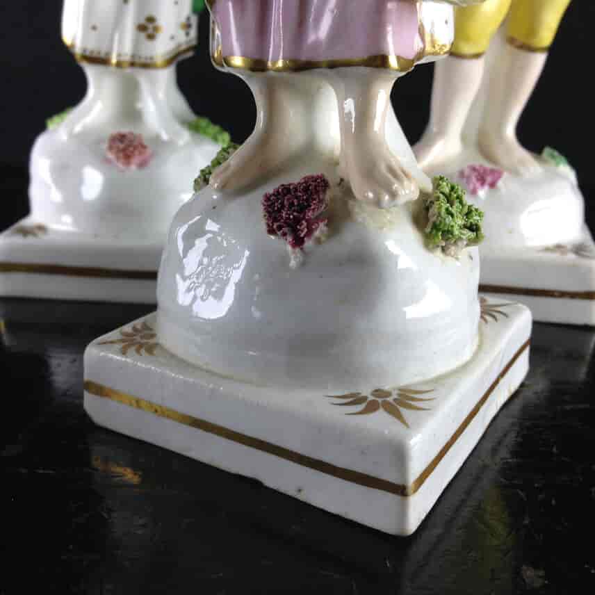 Staffordshire porcelain 4 seasons, possibly Lloyd of Shelton, C. 1835 -3161