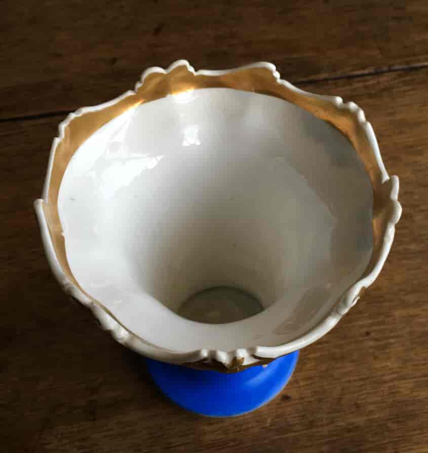Alcock vase with blue ground C. 1835 -17014