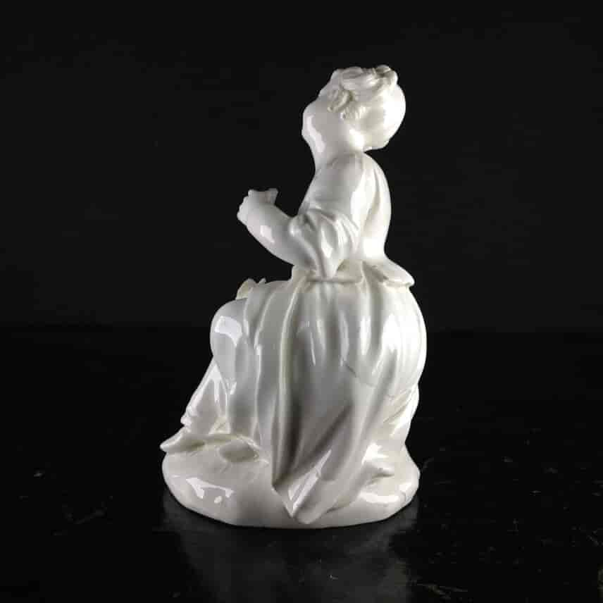 Vienna flower girl, undecorated, c.1755 -3588