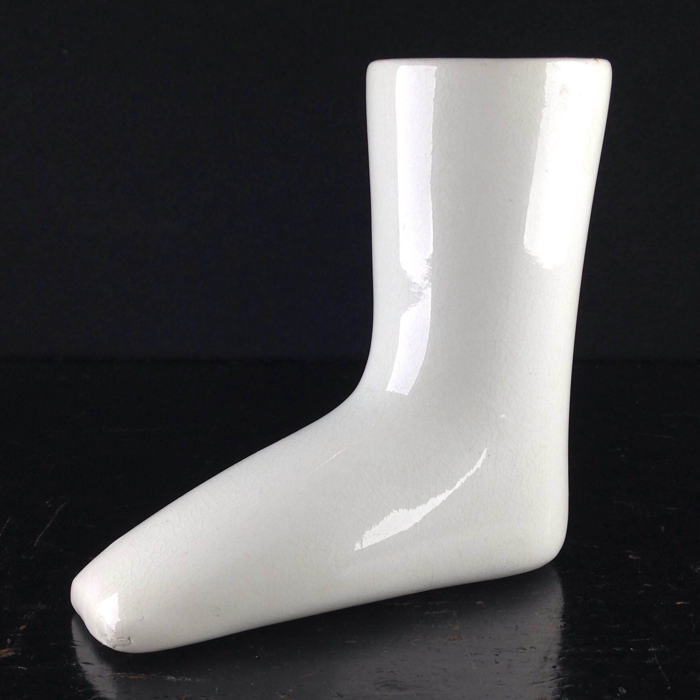 Wedgwood creamware ‘Sock Boot’, C. 1890 -0