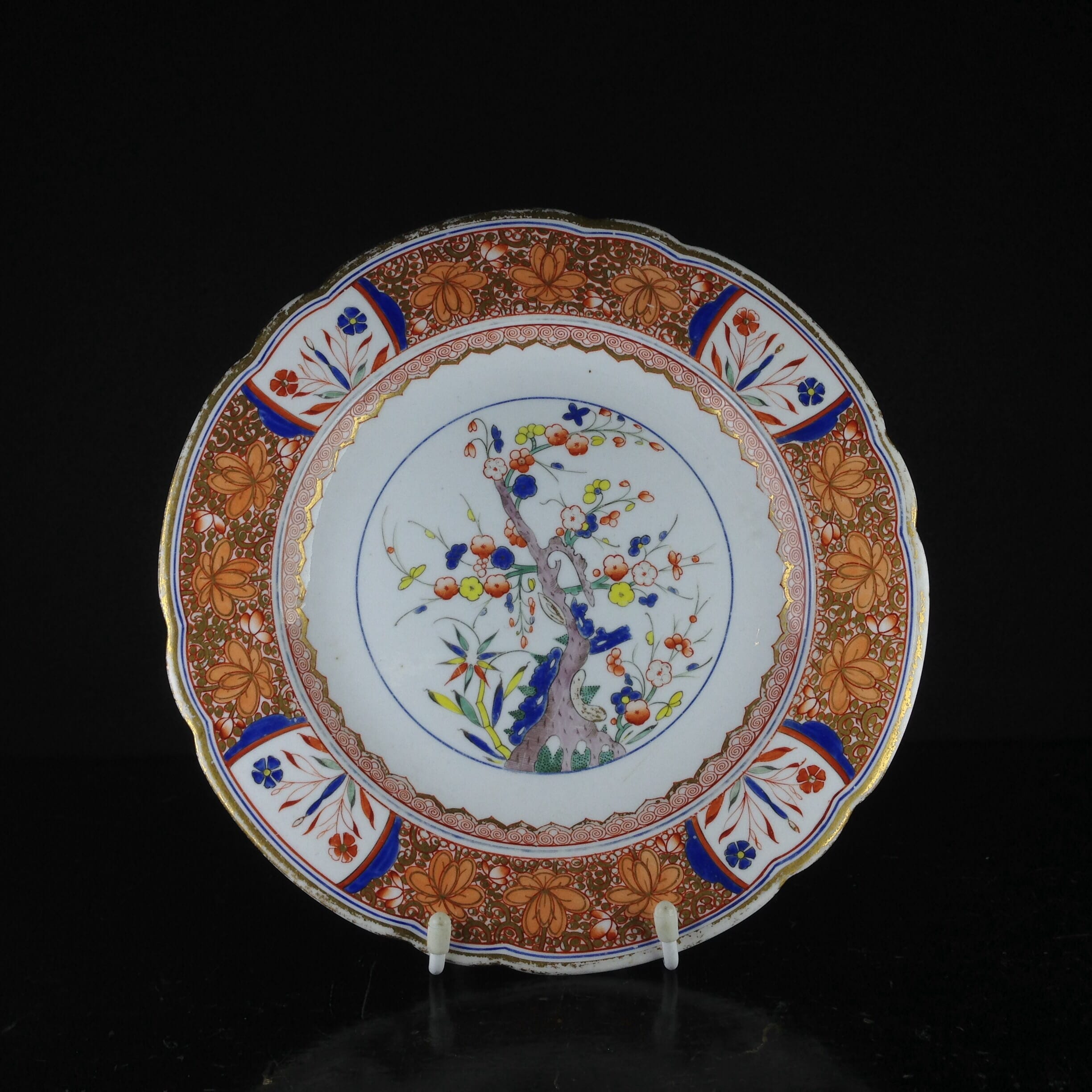Spode plate, Tree of Life pattern 282, C. 1810 -0