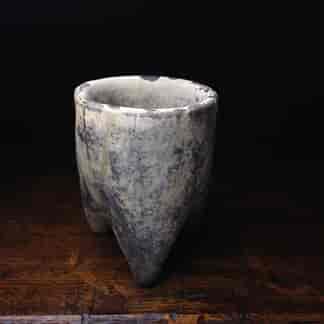 Neolithic Chinese ‘Li’ vessel, Longshan period, 2,500 - 2,000 BC. -0
