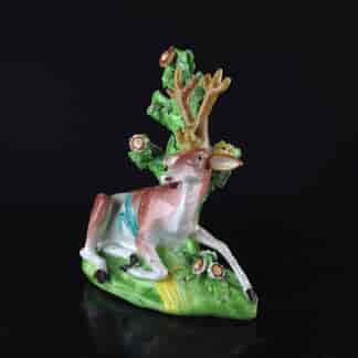 Derby figure of a deer, facing right, c.1780 -0