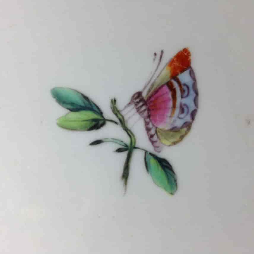 Chelsea-Derby plate, Giles type decoration, c.1770 -1481