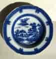 Small Spode Pearlware dish, boy & buffalo pattern, c.1810 -0