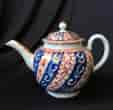 Worcester Queen Charlotte pattern teapot c.1765 -0