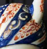 Worcester Queen Charlotte pattern teapot c.1765 -20019