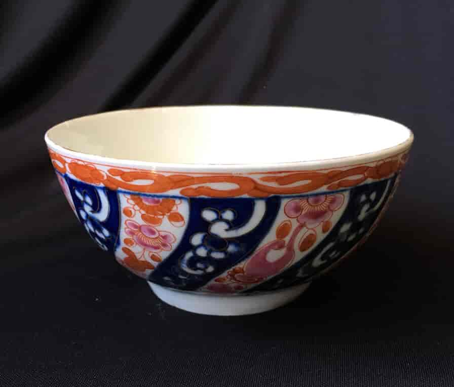 Worcester Queen Charlotte pattern slop bowl c.1765 -20009
