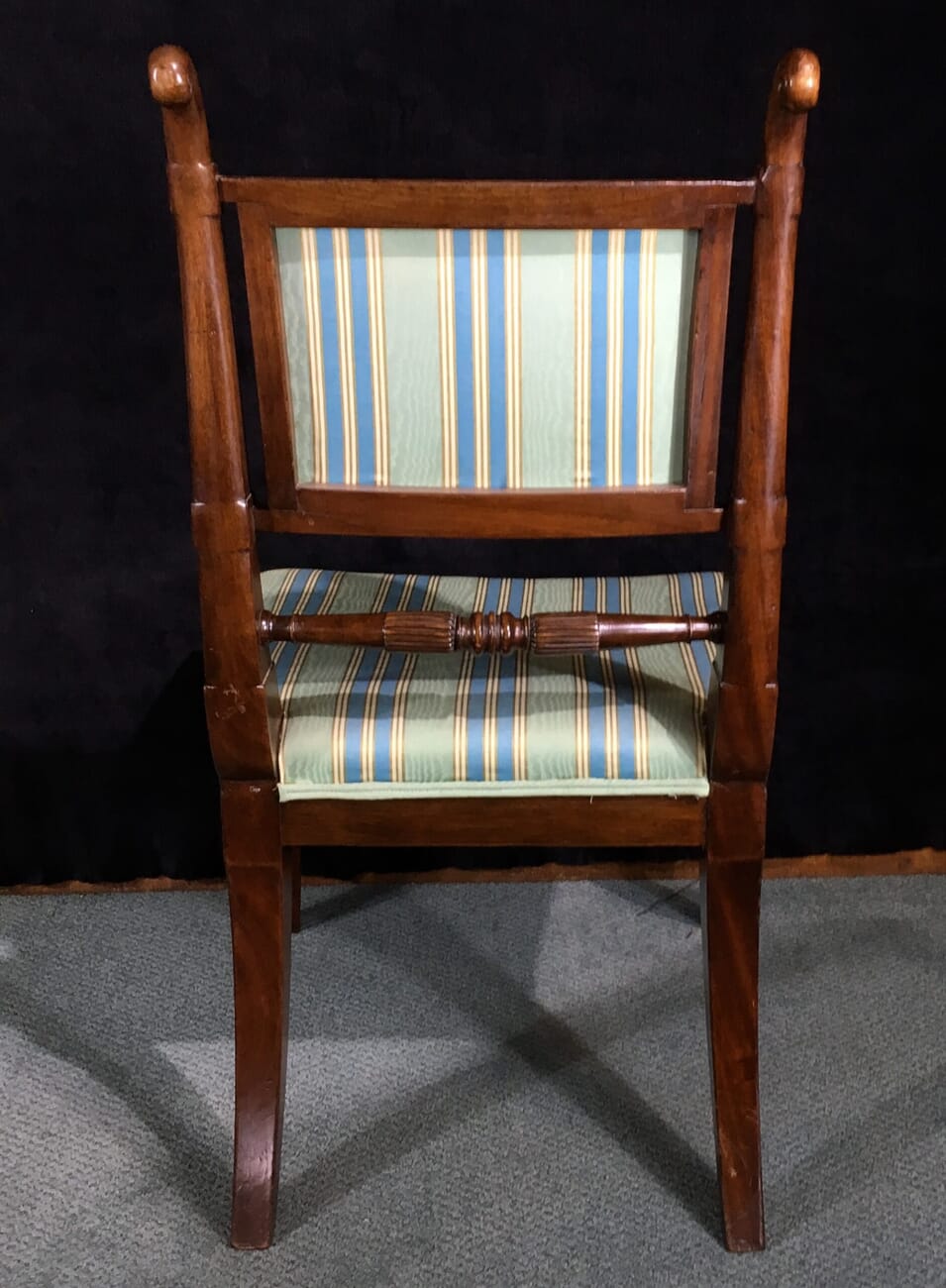 Regency mahogany chair, ormolu mounts, c.1815 -19486