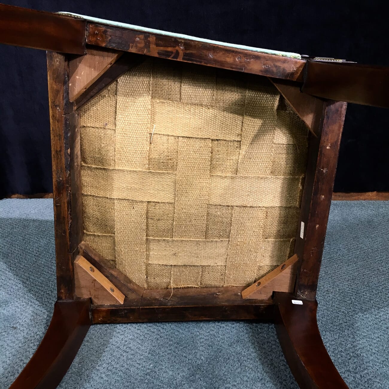Regency mahogany chair, ormolu mounts, c.1815 -19488