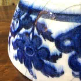 Persian fritware bowl, Chinese foliage, 17th/18th century-29713