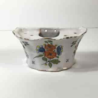 French Faience bough pot, c. 1760-0