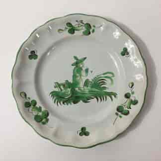 French faience plate, Les Islettes, c. 1780 -0