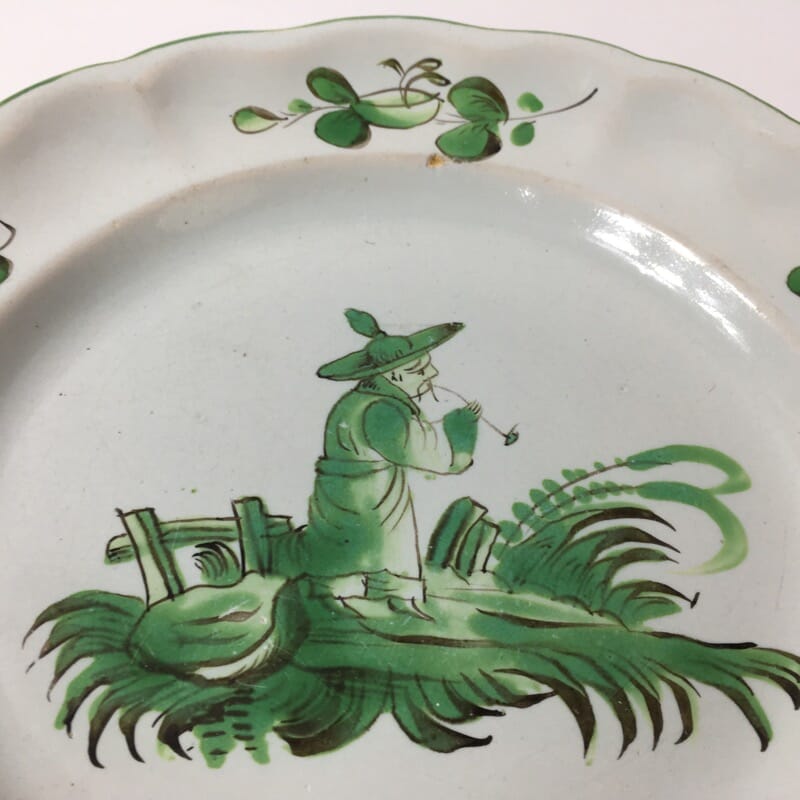 French faience plate, Les Islettes, c. 1780 -23226