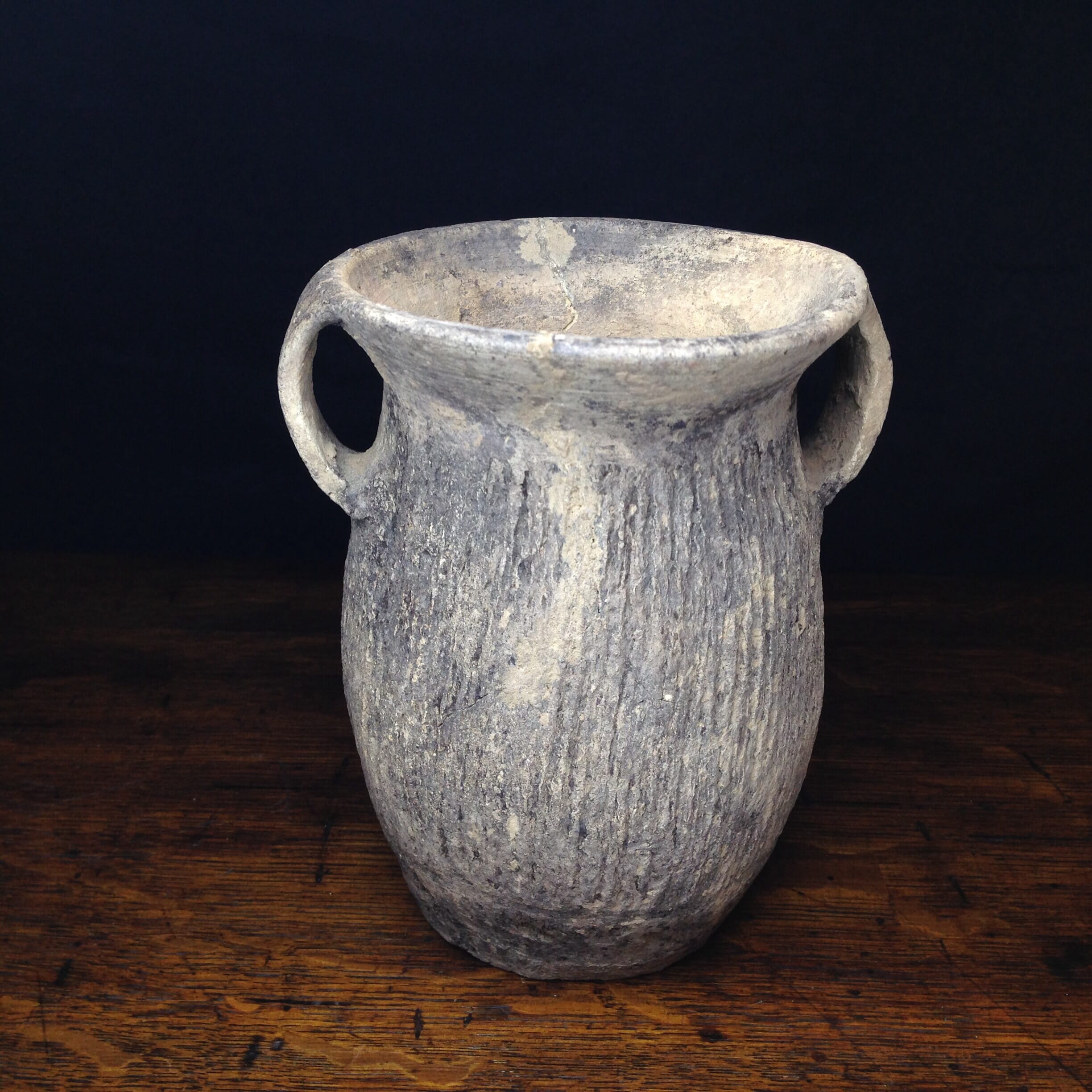 Chinese Neolithic ‘cord’ jar-0