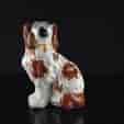 Staffordshire spaniel, small size with red coat, c. 1860 -0