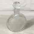 Victorian glass perfume bottle, c 1860.-0