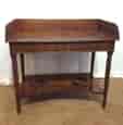 Late Georgian mahogany washstand/ side table, c. 1820-0