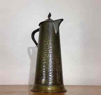 English Arts & Crafts copper jug, Joseph Sankey of Bilston, c. 1910-0