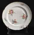 La Courtille plate, scattered flowers, c. 1780 -0