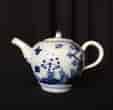 Meissen globular teapot with fels-und-vogel pattern, C. 1745 -0