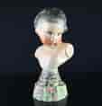 Staffordshire bust of a child, C. 1820 -0