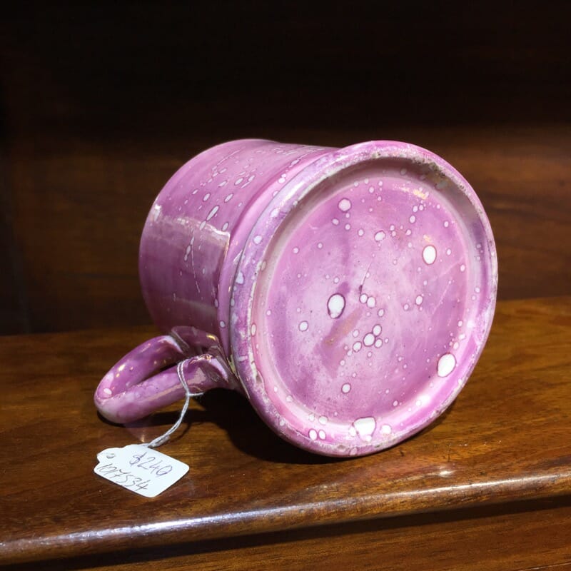 English purple lustre coffee can, c. 1835-33259