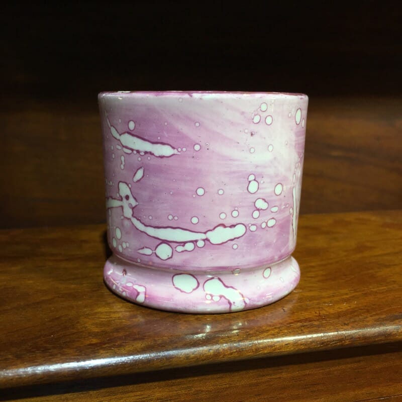 English purple lustre coffee can, c. 1835-33258