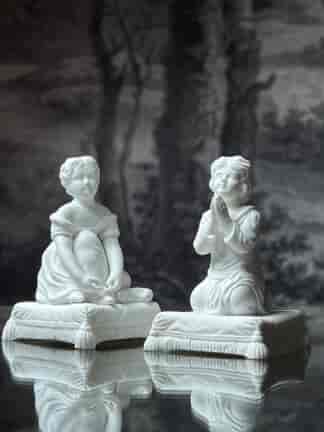 Rare Wedgwood Bone China dish, first period, classical ruins by Cutts,  c.1817 – Moorabool Antique Galleries