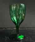 Victorian green port glass, C. 1880 -0