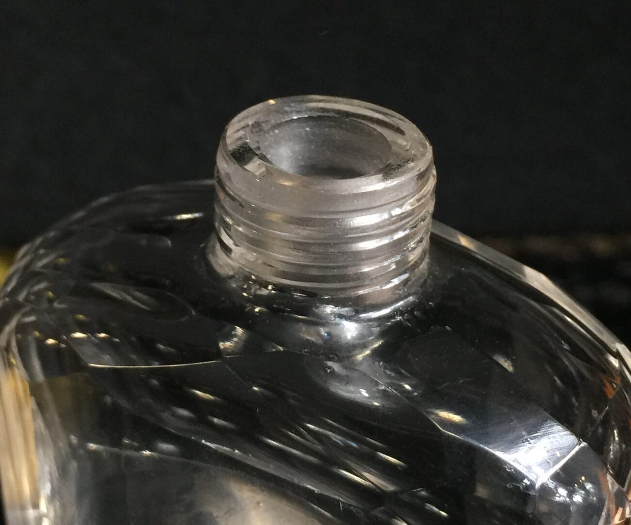 Sterling mounted spirit flask, London 1886-10466