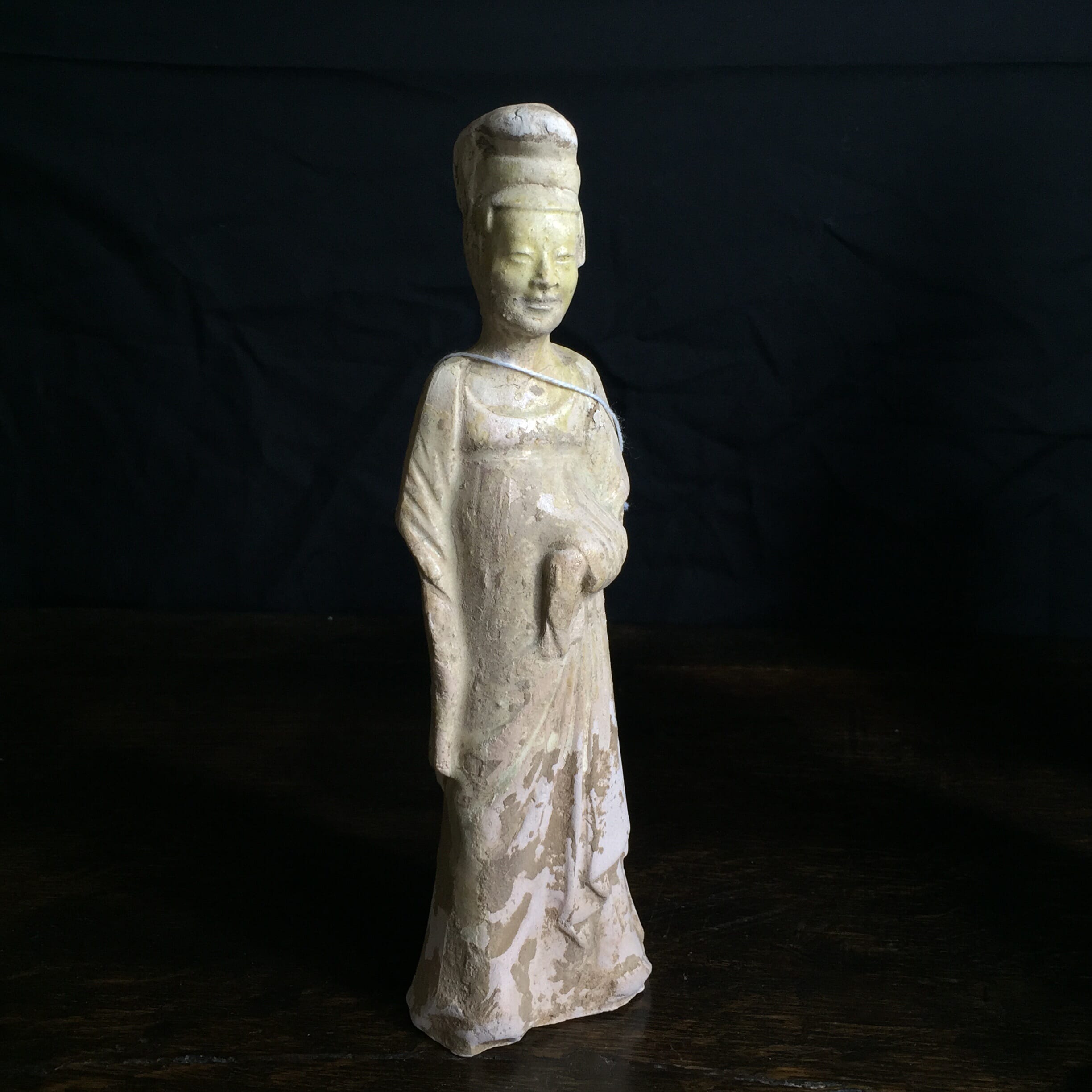 Tang dynasty glazed figure of a Lady, 8th century AD-0